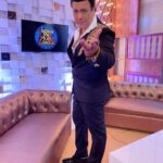 Govinda Instagram - Opening Act. On the sets of @ipml_official . Outfit @laadoremumbai styled by @hitendrakapopara Assisted by @sameerkatariya92