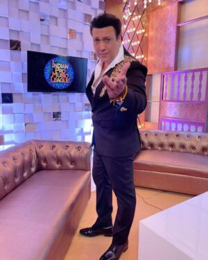 Govinda Instagram - Opening Act. On the sets of @ipml_official 
.

Outfit @laadoremumbai styled by @hitendrakapopara Assisted by @sameerkatariya92