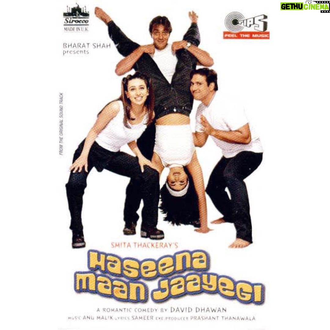 Govinda - 110.8K Likes - Oh Yaaaar 21 saal hogaye !! Main kya bhadhaai ho .. bhadhaai ho .. Balle Balle !! 😉🕺🏻❤️ @duttsanjay @therealkarismakapoor @poojabatra @smitathackeray
#21years #of #haseenamaanjayegi
