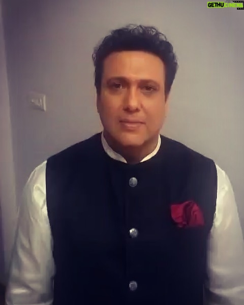 Govinda Instagram - Please Stay At Home. Stay Safe #waragainstvirus #jantacurfew #togetherathome