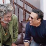 Govinda Instagram - Had such a Lovely Afternoon Celebrating my dearest @shaktikapoor Dada’s Birthday at my Home ❤️🎂🎉 #funtimes