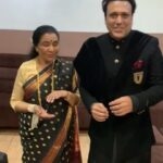 Govinda Instagram - She is such a darling, filled with energy and charisma... Love Ashaji, such a gem of a person with so much warmth. . #respect #legend #happiness #nigeria #show Nigeria