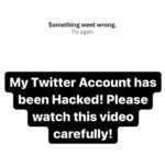 Govinda Instagram - Just got a call from @mumbaigirl14 about a Tweet. I would like say that my Twitter account has been Hacked so please do not attribute the Haryana tweet to me.I have not posted it.
