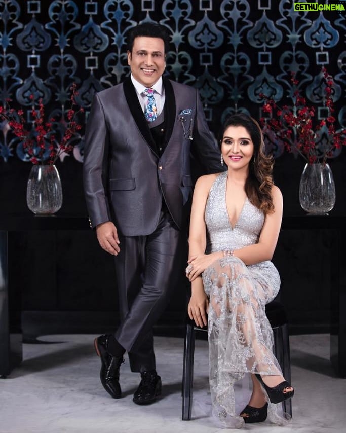 Govinda - 84.7K Likes - Here is the 4th Look of our recent cover shoot @fablookmagazine September issue ⚡
#withmy👸🏼 #daughtersrock
Styled by @stylistsanyakhurana
Assistant stylist @tanya_agrwl
Wearing @cpsingh_official
Jewellery by @vishaljewellersmn
Makeup by @makeupstreetmeghajain
Hair by @hairstylist.arvindsharma
Shot by @shivamduaphotography
Location @radissonblundpv