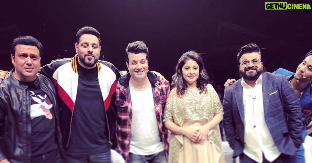 Govinda Instagram - ☆Amazing vibe and great fun at #dilhaihindustani, had a wonderful time with @fukravarun @badboyshah @sunidhichauhan5 @ipritamofficial @abhishekdogra83 @inboxpictures watch it tonight at 8pm, on @starplus. #fryday