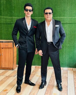 Govinda Instagram - Men In Black♥️😎🕺🏻