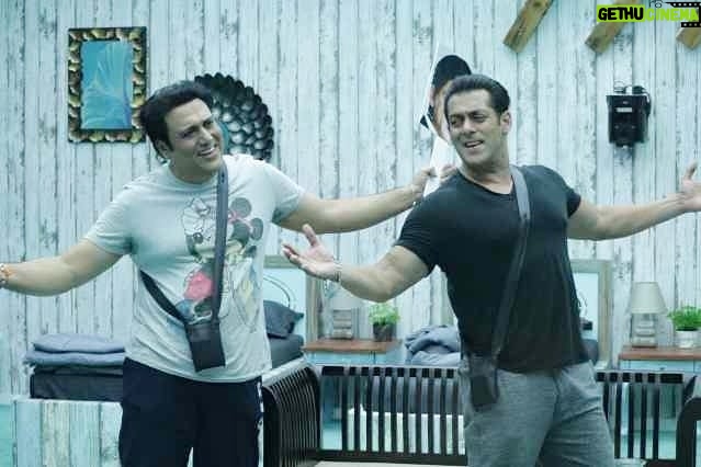 Govinda Instagram - Hope u guys enjoyed #biggboss12 last night as much as we did. Great fun after a long time with @beingsalmankhan 🎉 Big Boss