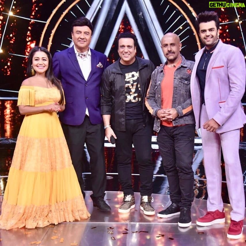 Govinda Instagram - Thodi masti aur dher saara music tonight on #Indianidol @sonytvofficial @inboxpictures #Fryday