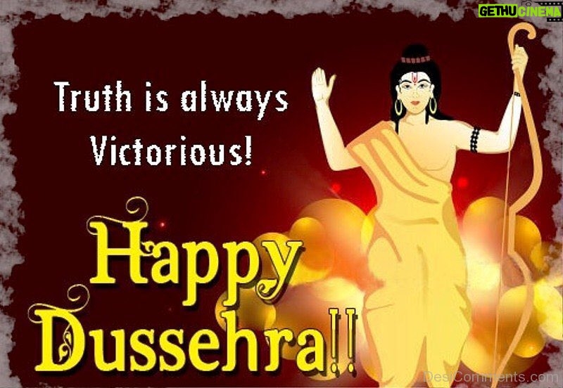 Govinda Instagram - Wishing everyone a Very Happy Dussehra 🎉 #विजयदशमी #happydussehra #ki #sabhi #ko #shubhkaamnaye