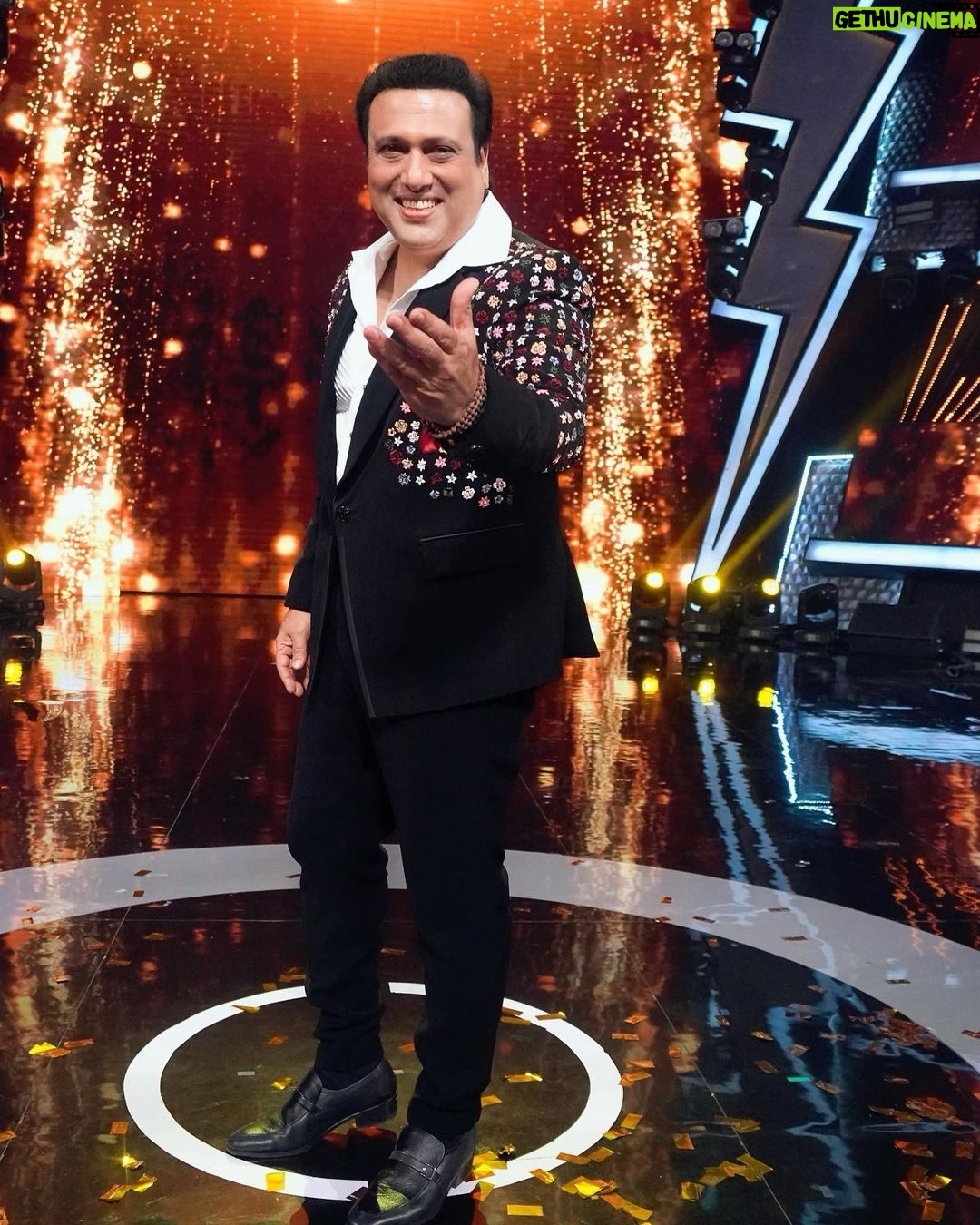 Govinda Instagram - What makes you happy? Mine is 🎥🎙 . Curated by @tina.ahuja Styled by @tiara_gal @akansha.27 Outfit by @creativestop_official