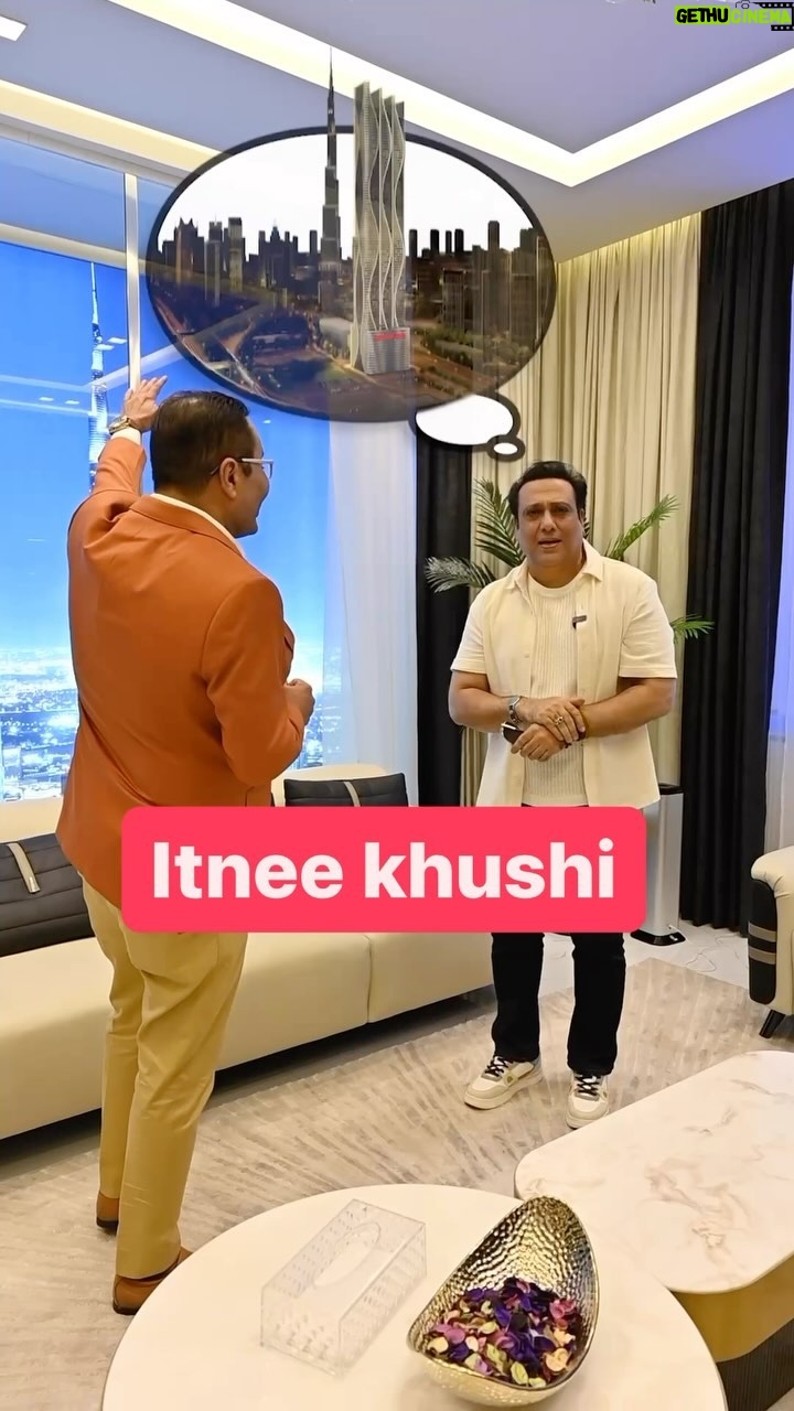 Govinda Instagram - Itni khushi mujhe aaj tak nahi hui… jitni #Bayz101ByDanube ke ghar ke baare mei sunnke hui hai 🥹 @DanubeProperties #DanubeProperties #bayz101bydanube #govinda #RizwanSajan #Dubai #dubairealestate #investors #reels #properties #investment #dubaiinvestment #dubaiproperties #dubaihomes #dubai #dxb #propertymanagement #reels #reelsinstagram #propertyinvestment #reelitfeelit #businessmindset #topinvestors #danubeproperty #lifestyle #bollywood