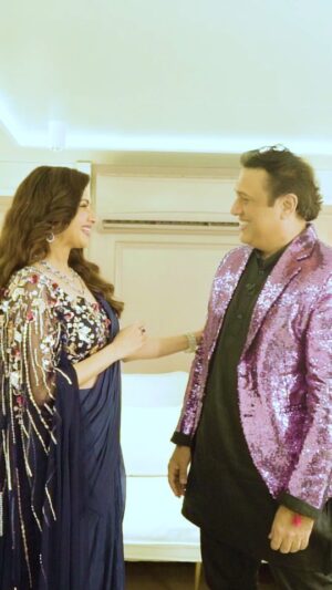 Govinda Instagram - Dosti with Hero No 1.

#reelfeel #bts #flashback #friendshipday #friendship #dosti #herono1#mpk #govinda #onset 
@zeetvme
@zeetv
@govinda_herono1