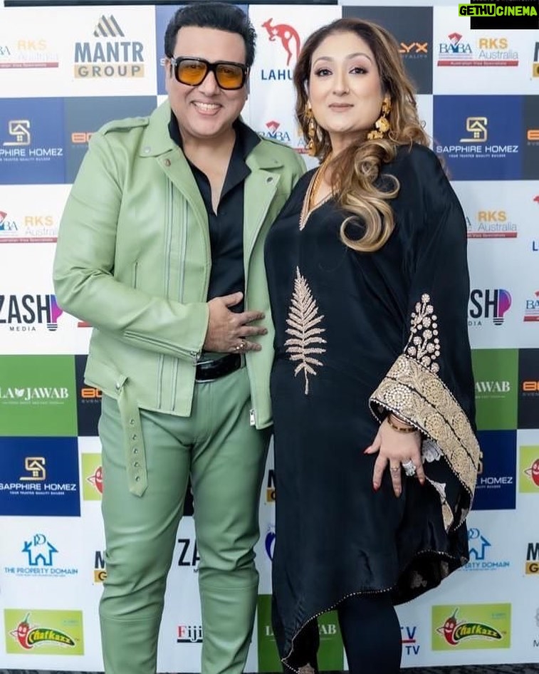 Govinda Instagram - Had a wonderful meet & greet event last night in Sydney with my one and only @officialsunitaahuja