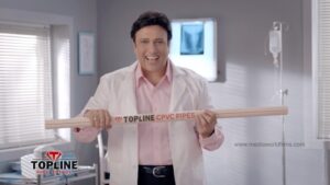 Govinda Instagram - Apke chahite doctor sahab le aaye hai #SochAageKi - No Breakage. No Leakage. Ab Leaku ka illaj zaaroor hoga wo bhi Topline Pipes key saath! 

@thegreatkhali @rajpalofficial @tina.ahuja 

#ToplineIndustries #Topline #Sochaageki #UPVCPipes #CPVCPipes #Agripipe #SWRPipes #Distributors #Plumbers #Dealers #PipingSystems #WaterStorage #HDPEpipes #RajpalYadav #TheGreatKhali