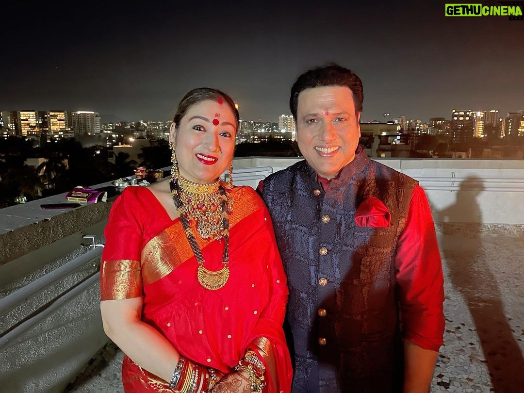 Govinda - 305.3K Likes - To my best friend, the love of my life, the mother of my two beautiful children. Happy Karva chauth. I love you ❤️
My love for you is beyond is immeasurable. Par aaj ke liye is chote gift se measure kar lena😜
You deserve all the happiness in this world and more. Love you my Sona! ❤️ @officialsunitaahuja
#Happykarwachauth #truelove
@bmwinfinitycars @bmwindia_official