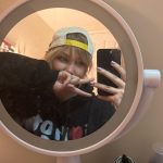 Grace VanderWaal Instagram - Dirty mirror