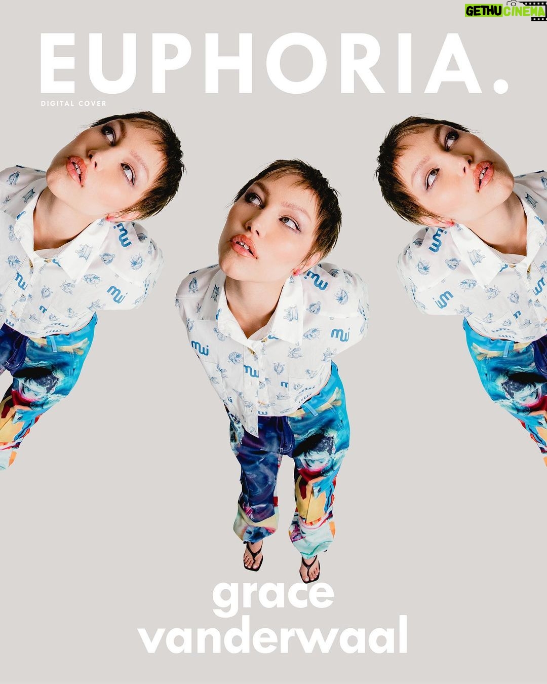 Grace VanderWaal Instagram - @euphoriazine ☆👽*♡ thank you to this amazing team🤍 Words/Digital Director: @justhedyj Photography: @jerrymaestas Editor-in-Chief: @lauraersoy Styling: @alimullin Hair & Makeup: @crystallize