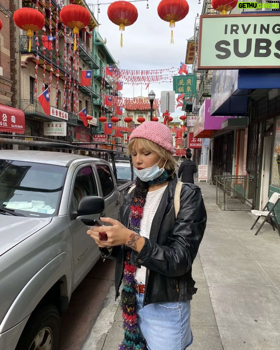 Grace VanderWaal Instagram - San Fran recap: didn't see mother mother lolz BUT we did see Derek. And he's the next superstar of our generation. Ate good Ramen, got a tattoo, and discovered that people are very nice in San Francisco!
