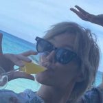 Grace VanderWaal Instagram – We meet friends on boat