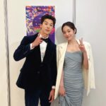 Greg Hsu Instagram - 謝謝百想。 很榮幸能跟 @leejehoon_official 帝勳歐巴ㄧ起頒獎，謝謝如此溫柔的對待。 接下來⋯我的百想日記。🫣☺️