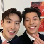 Greg Hsu Instagram - 謝謝百想。 很榮幸能跟 @leejehoon_official 帝勳歐巴ㄧ起頒獎，謝謝如此溫柔的對待。 接下來⋯我的百想日記。🫣☺️