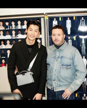 Greg Hsu Instagram - Ciao,Milano👋

Grazie!  @fendi 

#fendi 
#fendifw23