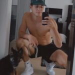 Griffin Johnson Instagram - swipe to see my baby grow up Los Angeles, California