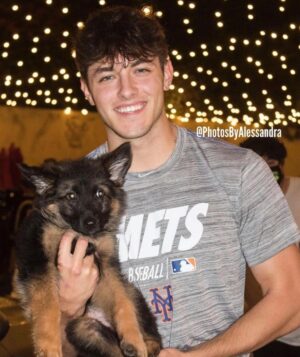 Griffin Johnson Instagram - swipe to see my baby grow up