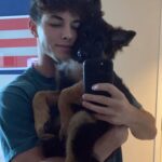 Griffin Johnson Instagram - swipe to see my baby grow up Los Angeles, California