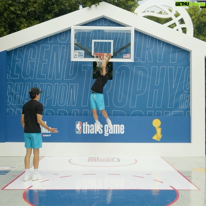 Griffin Johnson Instagram - what.. @nba #thatsgame #nbahouse Los Angeles, California
