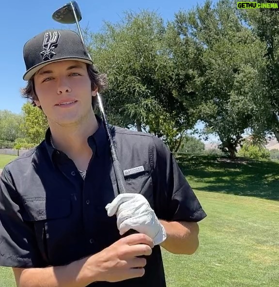 Griffin Johnson Instagram - practicing our dad game Los Angeles, California