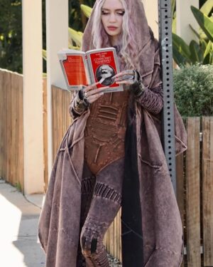 Grimes Instagram - I was really stressed when paparazzi wouldn’t stop following me this wk but then I realized it was opportunity to troll .. i swear this headline omg wtf haha im dead

Full disclosure I’m still living with e and I am not a communist (although there are some very smart ideas in this book -but personally I’m more interested in a radical decentralized ubi that I think could potentially be achieved thru crypto and gaming but I haven’t ironed that idea out enough yet to explain it.  Regardless my opinions on politics are difficult to describe because the political systems that inspire me the most have not yet been implemented). 

Anyway if paparazzi keep chasing me perhaps I will try to think of more ways to meme - suggestions welcome!