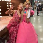 Grimes Instagram - Forgot to post these cuz I somehow caused myself to have a panic attack and went to the hospital yesterday which tbh was quite scary and I suppose it’s a good time to start therapy 😑😑😑. But nonetheless - wowwwww @mileycyrus is good live and so chill! So grateful to the SNL team for being so kind and letting me sneak in as princess peach snd so proud of my beautiful E (which I know will upset the grimes fans so I apologize in advance) but he killed it 🤍