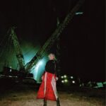 Grimes Instagram - Ready to die with the red dirt of Mars beneath my feet 🖤 Starbase Tx 📷 @liv_boeree