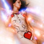 Grimes Instagram – Whose excited for @cyberpunkgame !!!! Dec 10!!!

Im playing a cyborg popstar so I hope y’all make it to that part of the game hahaha

Body art by grimes on my model @liv_boeree 

Swipe for galactic lady of shallot 🐉🎨🪐📷