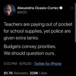 Grimes Instagram – Just some thoughts.  As I’ve seen a lot of people point out, so much crime could be prevented by working on our communities and world.  As AOC pointed out this is evident in wealthy suburbs and stuff.  There’s very little police presence, ppl who fuck up are rehabbed, worked on and helped.  Police aren’t in schools etc.  money is allocated to projects that built communities.  Not saying canada is perfect (far from it) but you Def see more of this kind of vibe in Canada where I grew up.  It doesn’t always work but it often does. 
When I think of everyone whose ever been violent or threatening towards me, all were in need of mental health services and better care than they weren’t getting.  Very few humans are  inherently evil.  I’m not saying it can be done overnight.  But we could work towards a world where we prevent damage rather than fight damage with more damage.  This isn’t very eloquent.  I know half-explaining these ideas can be harmful rather than helpful so I hope this is helpful and lemme know if not.  struggling with recovery from baby.  I want to say better things, my brain isnt super functional right now haha.  Love to all.