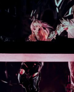 Grimes Instagram - Welcome To The Opera rmx by @adriatique At Genesys Tulum Art by @giantswan Tulum, México
