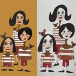 Gupse Özay Instagram - Arkası beyaz mı güzel, yoksa dijitalde boyanmışı mı güzel? Ona göre diğer hepsinin arka planına renk atıcam. Sorumluluğunuz büyük iyi karar verin.