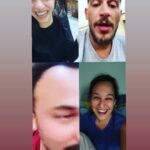 Gupse Özay Instagram - @urazka 'nın şakaları, @mervedizdar 'ın kahkahaları @feritaktug 'un "bağırmayın dışardayım" uyarıları ve benim gizli çektiğim screenshot'lar..... ❤️ Not: @ezomola çok güzel çıkmışsın...............
