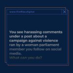 Gupse Özay Instagram - Kadına yönelik şiddetin en çok görüldüğü yer tartışmasız sosyal medya. Özellikle sevdiğin bir insanın yaptığı paylaşım altında taciz içeren paylaşımları gördün. Ne yapabilirsin? Öğrenmek için: www.atesbocekleri.info #KayıtsızKalmayın Social media is the place where women are most likely to be subjected to violence. You witness words of violence under a post shared by a loved one. Learn what to do: www.fireflies.digital #raiseyourvoice
