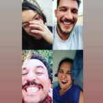 Gupse Özay Instagram - @urazka 'nın şakaları, @mervedizdar 'ın kahkahaları @feritaktug 'un "bağırmayın dışardayım" uyarıları ve benim gizli çektiğim screenshot'lar..... ❤️ Not: @ezomola çok güzel çıkmışsın...............
