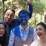 Gupse Özay Instagram - Cinsiyet partisi sahnesinde iki kere suratına mavi toz döktürüp gıkını çıkarmayan koca yürekli @urazka #eltilerinsavaşı