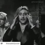 Gupse Özay Instagram - Çekim hataları.. En sevdiğim 😎 #Repost @thiswashollywood with @get_repost ・・・ Young Frankenstein (1974) bloopers. In a 2010 interview with the LA Times, Mel Brooks described how the film came to be: “I was in the middle of shooting the last few weeks of Blazing Saddles somewhere in the Antelope Valley, and Gene Wilder and I were having a cup of coffee and he said, I have this idea that there could be another Frankenstein. I said, ‘Not another! We've had the son of, the cousin of, the brother-in-law. We don't need another Frankenstein.’ His idea was very simple: What if the grandson of Dr. Frankenstein wanted nothing to do with the family whatsoever. He was ashamed of those wackos. I said, ‘That's funny.’”