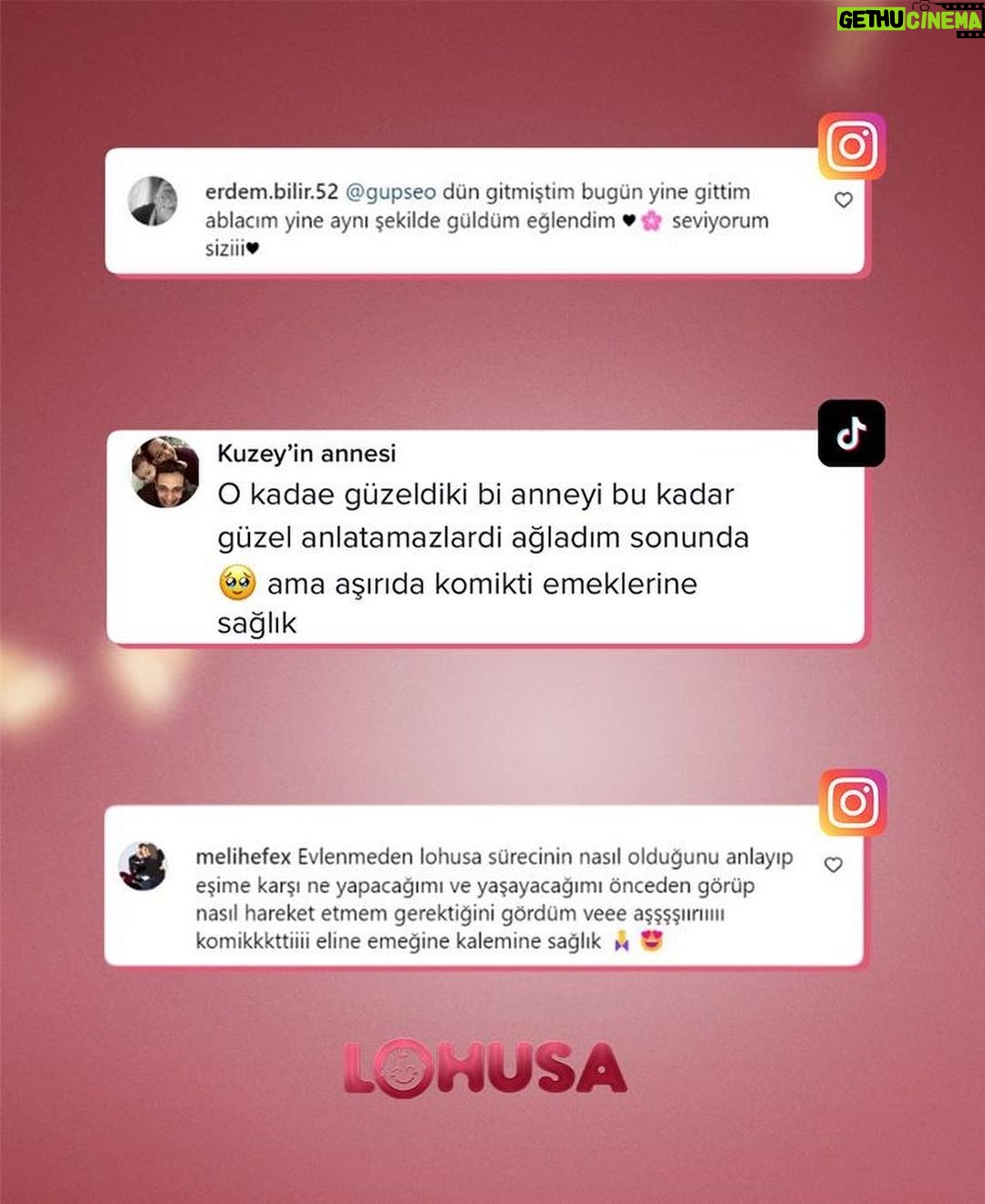 Gupse Özay Instagram - Her platformdan güzel yorumlarınızı görüyoruz ve çokkk mutlu oluyoruz 🥹🙏🍿 Canımız seyirci #lohusafilm