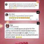 Gupse Özay Instagram - Her platformdan güzel yorumlarınızı görüyoruz ve çokkk mutlu oluyoruz 🥹🙏🍿 Canımız seyirci #lohusafilm