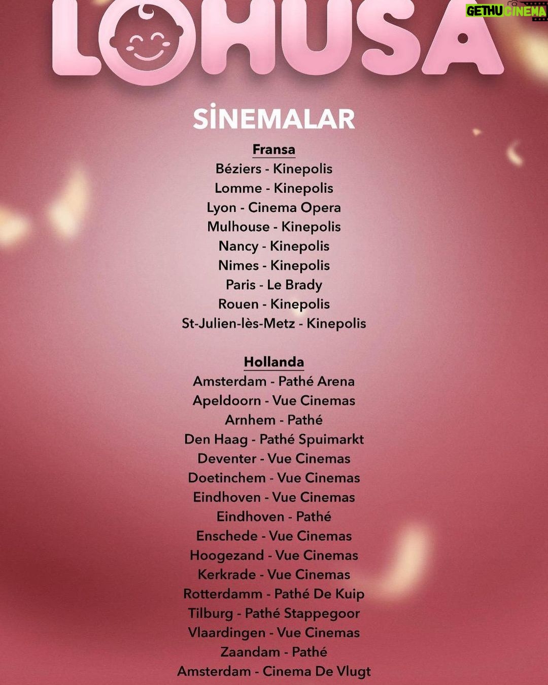 Gupse Özay Instagram - LOHUSA yarın Avrupa'da vizyona giriyor. Hangi sinemalarda olduğuna kaydırarak bakabilirsiniz 🤗🍿❤️
