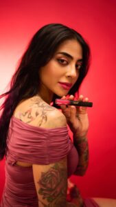 Gurbani Judge Instagram - Embrace the most powerful love story – the one with yourself 💖 The moment I began to cherish my own company, I embarked on a journey of self-love. From intense workouts to nurturing my soul and expressing myself boldly and unapologetically This time, the spotlight is on me. Tonight, I’ll adorn Lakmē Xtraordin-airy Lip Mousse in Perfect Match Pink – a touch of confidence, a splash of color, celebrating my unique self. Join me in this extraordinary love story, where every moment is a canvas of self-expression. #Lakme #LakmeIndia #LakmeMakeup #SwipeRightForSelfLove #unapologeticallyme