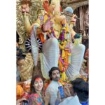 Gurmeet Choudhary Instagram - Always thankful, grateful for everything and feeling blessed 🙏🏻✨ #ganpatibappamorya ❤️ . . . #lalbaughcharaja Lalbaugh Cha Raja