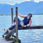 Gurmeet Choudhary Instagram – Literally just chilling 🌊
.
.
#montreux @myswitzerlandin #ineedswitzerland 
#switzerland Montreux, Switzerland