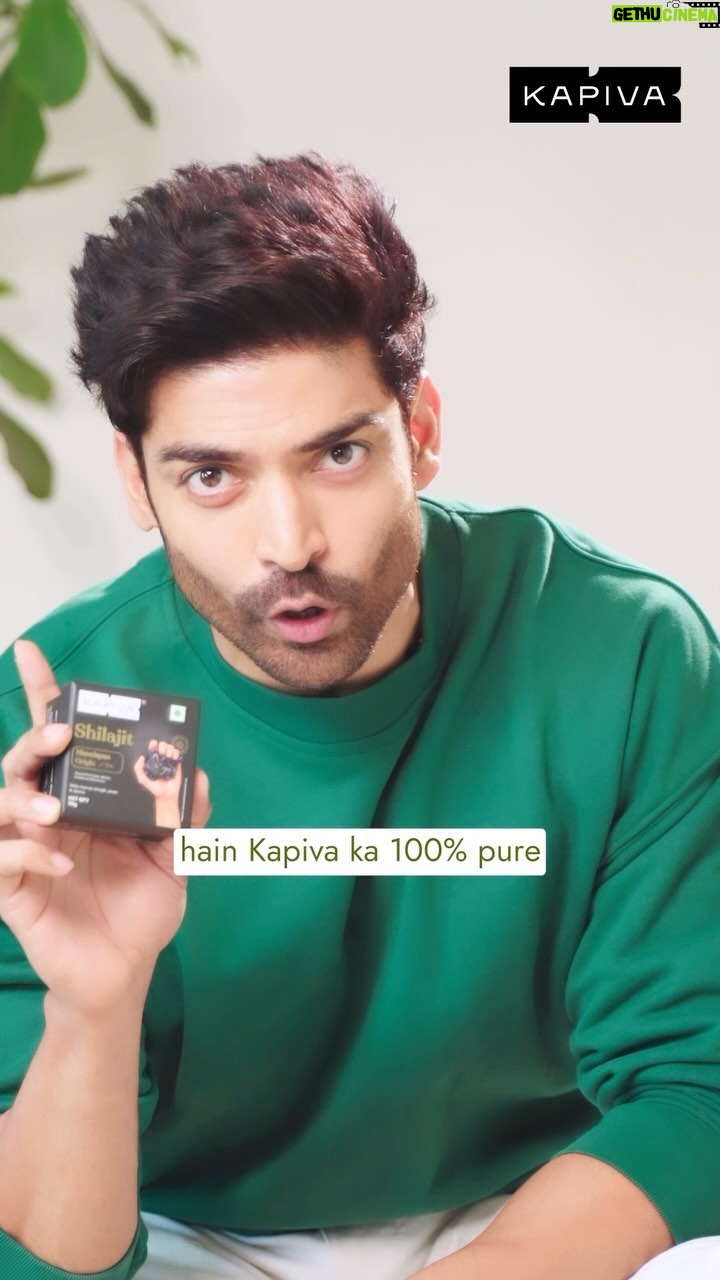 Gurmeet Choudhary - 49.8K Likes - I trust & recommend @kapiva_official ‘s Himalayan Shilajit for a strength, stamina & energy boost. This 100% pure resin is carefully sourced from 18000ft of the Himalayas and undergoes meticulous purity processes along with stringent testing before it reaches your doorstep.
Enriched with 60% fulvic acid and 80+ minerals, be assured of improved strength, stamina, energy levels & immunity.
Embrace this Ayurvedic wonder for complete wellness today.
Visit www.kapiva.in to know more!
#Shilajit #HimalayanShilajit #Kapiva #AyurvedicSupplement #NaturalResin